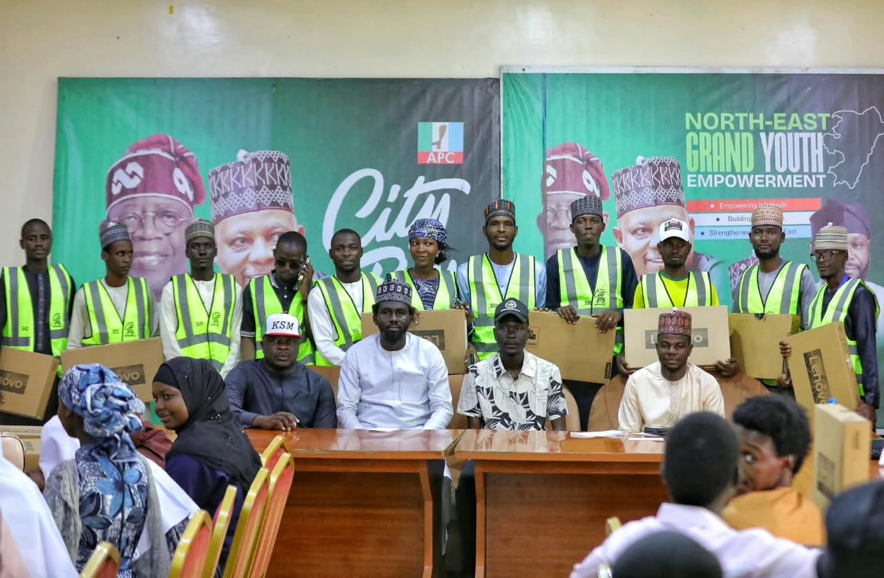 City Boy Movement National Co-Patron Donates Laptops to Borno Students, Targets Final-Year Undergraduates